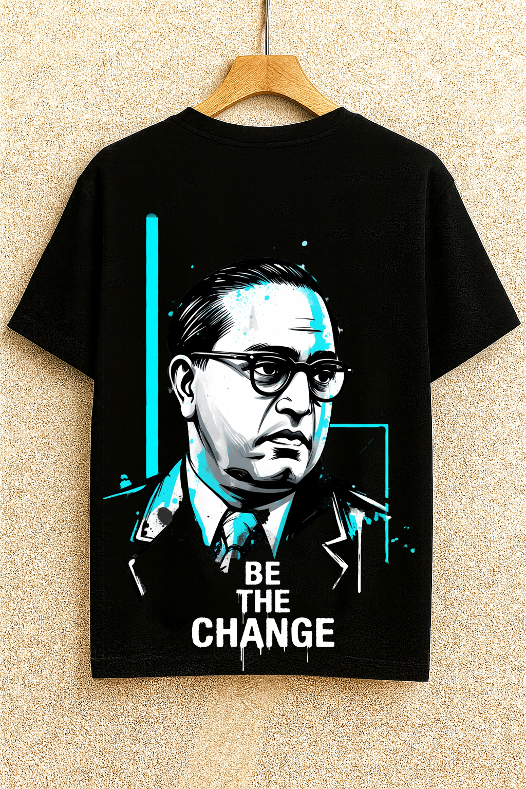 Be The Change – Graphic Printed T-Shirt | Inspirational Streetwear Tee